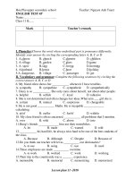 ENGLISH TEST 45’ ppsx