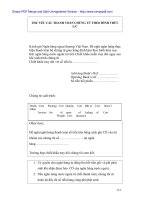 THANH TOÁN QUỐC TẾ - PGS. TS TRẦN HOÀNG NGÂN - 7 ppt