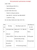 Giáo án âm nhạc lớp 1: ÔN TẬP BÀI HÁT :QUÊ HƯƠNG TƯƠI ĐẸP . pdf