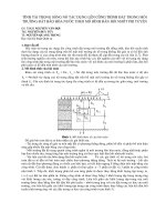 Báo cáo nghiên cứu khoa học: 