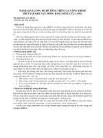 Báo cáo nghiên cứu khoa học: 