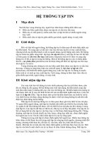 GIÁO TRÌNH NGUYÊN LÝ HỆ ĐIỀU HÀNH_CHƯƠNG 9 pps