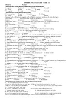 FORTY-FIVE-MINUTE TEST 1 pptx