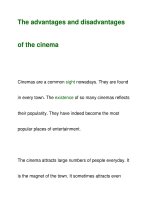 The advantages and disadvantagesof the cinema pot