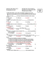 ĐỀ KIỂM TRA CHUNG KHỐI 12 - MÃ ĐỀ: 123 pot