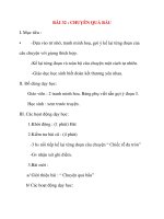 Giáo án lớp 2 môn Kể Chuyện: BÀI 32 : CHUỴÊN QUẢ BẦU pptx