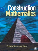 construction mathematics