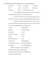 Cty Kinh Đô với việc hòan thiện công tác thẩm định dự án đầu tư tài chính - 7 pps