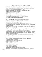 Kiểm tra chất lượng môn: Anh văn – Đề 11 ppt