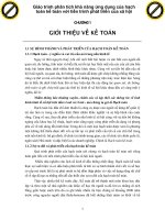 Giáo trình phân tích khả năng ứng dụng của hạch toán kế toán với tiến trình phát triển của xã hội p1 ppsx