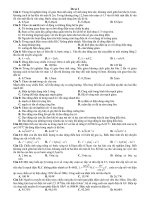 ĐỀ THI THỬ ĐẠI HỌC SỐ 2 ppt