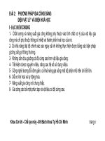 Công nghệ chế tạo máy II - Bài 2 docx