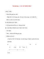 Giáo án lớp 1 môn Toán: Tên Bài Dạy : CÁC SỐ TRÒN CHỤC pdf