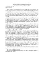 Báo cáo nghiên cứu khoa học: 