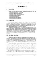 GIÁO TRÌNH NGUYÊN LÝ HỆ ĐIỀU HÀNH_CHƯƠNG 6 doc