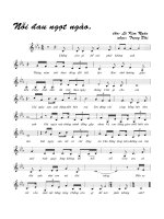 Nỗi đau ngọt ngào potx