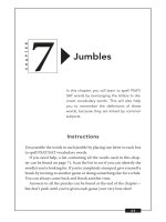 SAT Psat Word Games Part 6 pdf