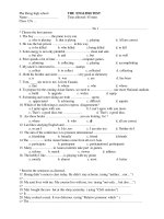 THE ENGLISH TEST ppt