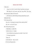 Giáo án lớp 2 môn Kể Chuyện: BÀI 24 : BÁC SĨ SÓI doc