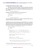 GIÁO TRÌNH SQL - TRẦN NGUYÊN PHONG - 7 doc