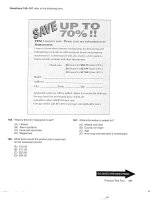 Oxford Practice Tests for the TOEIC Test Part 8 ppt