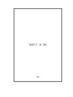 CHUYỂN ĐỘNG HỌC TRONG MÁY CẮT KIM LOẠI - CHƯƠNG 8 pot