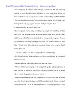 Cho vay hộ sản xuất tại Ngân hàng No&PTNT Kinh Môn tỉnh Hải Dương - 6 doc