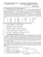 ĐỀ THI THỬ TỐT NGHIỆP THPT Năm 2011 - Mã đề thi :623 pptx