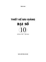 thiết kế bài giảng đại số 10 nâng cao tập 2