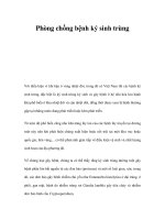 Phòng chống bệnh ký sinh trùng pptx