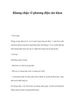 Khung chậu về phương diện sản khoa doc