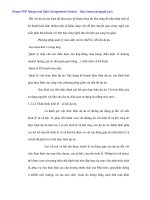 Cty Kinh Đô với việc hòan thiện công tác thẩm định dự án đầu tư tài chính - 3 docx