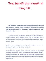 Trục trái đất dịch chuyển vì động đất docx