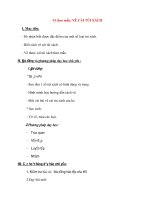 Giáo án lớp 2 môn Mỹ Thuật: Vẽ theo mẫu: VẼ CÁI TÚI XÁCH ppt