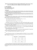 Báo cáo nghiên cứu khoa học: 