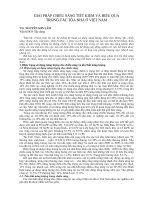 Báo cáo nghiên cứu khoa học: 