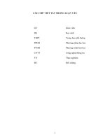 PHÁT TRIỂN NĂNG lực tư DUY TÍCH cực, độc lập, SÁNG tạo của học SINH QUA hệ THỐNG bài tập PHẦN KIM LOẠI lớp 12 NÂNG CAO TRUNG học PHỔ THÔNG