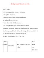 Giáo án âm nhạc lớp 1: ÔN TẬP BÀI HÁT :ĐÀN GÀ CON ppsx