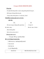 Giáo án lớp 2 môn Mỹ Thuật: Vẽ trang trí: TRANG TRÍ ĐƯỜNG DIỀM docx