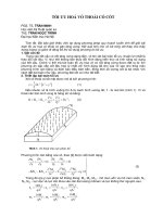 Báo cáo nghiên cứu khoa học: 