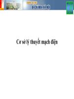 Cơ sở lý thuyết mạch điện potx