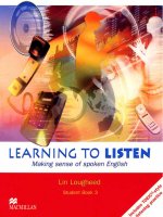 learning to listen students book 3
