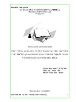 skkn phát triển năng lực tư duy sáng tạo cho học sinh thpt thông qua giải bài toán tìm giá trị lớn nhất và nhỏ nhất của 1 biểu thức. thpt vĩnh lộc