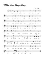 Maøu tím baèng laêng. #4 « « « « « »J « ˙ »»» « j « œ ˆ j ˆ »» j ˆ = « « « ppt