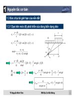 Bài giảng môn ĐỊA CƠ NỀN MÓNG - Chương 1 docx