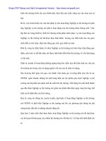 Áp dụng nghiệp vụ thị trường mở trong chính sách tiền tệ tại Ngân hàng Nhà nước Việt Nam - 3 potx