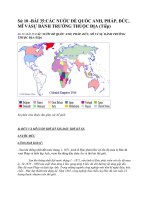 Lịch sử lớp 10: CÁC NƯỚC ĐỀ QUỐC ĐỨC, MĨ VÀ SỰ BÀNH TRƯỚNG THUỘC ĐỊA (Tiếp) pdf