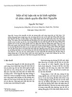 Báo cáo nghiên cứu khoa học: 