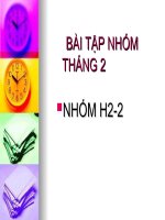 BÀI TẬP NHÓM THÁNG 2 pdf