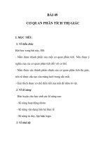 GIÁO ÁN SINH 7_BÀI 49 :CƠ QUAN PHÂN TÍCH THỊ GIÁC pps